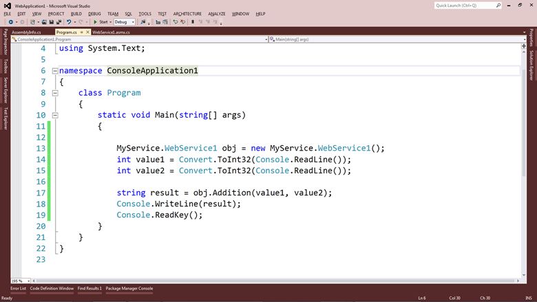 Web Service in Console Application13